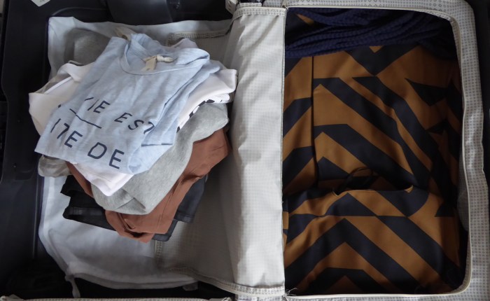 Ich packe meinen Koffer und nehme mit: meinen&nbsp;Kleiderschrank